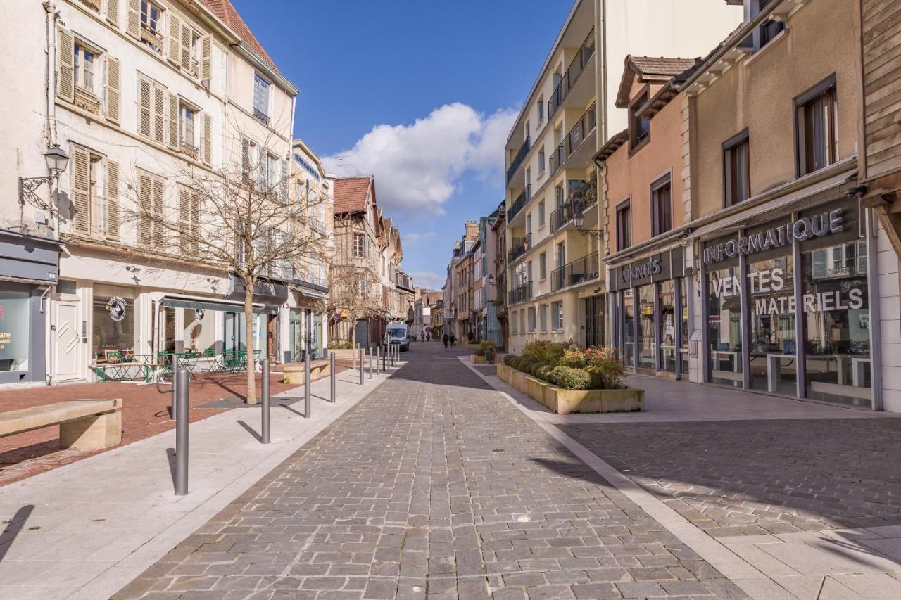 Apartament Hypercentre - Coup De Coeur - Patio Troyes Zewnętrze zdjęcie